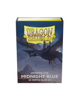 Dragon Shield 60 Japanese Size Sleeves - Midnight Blue Matte