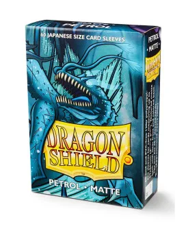 Dragon Shield 60 Japanese Size Sleeves - Petrol Matte