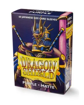 Dragon Shield 60 Japanese Size Sleeves - Purple Matte