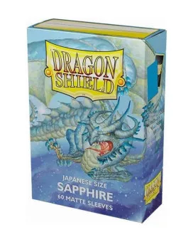 Dragon Shield 60 Japanese Size Sleeves - Sapphire Matte