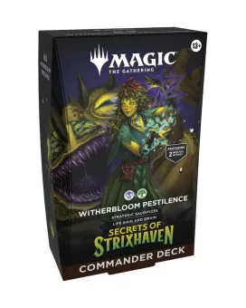 Društvena igra - Magic the Gathering - TCG Secrets of Strixhaven - Commander Deck - Witherbloom Pestilence
