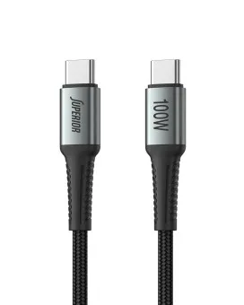 Kabl Superior SU-K110 USB-C 100W - Pleteni 2m - Grey