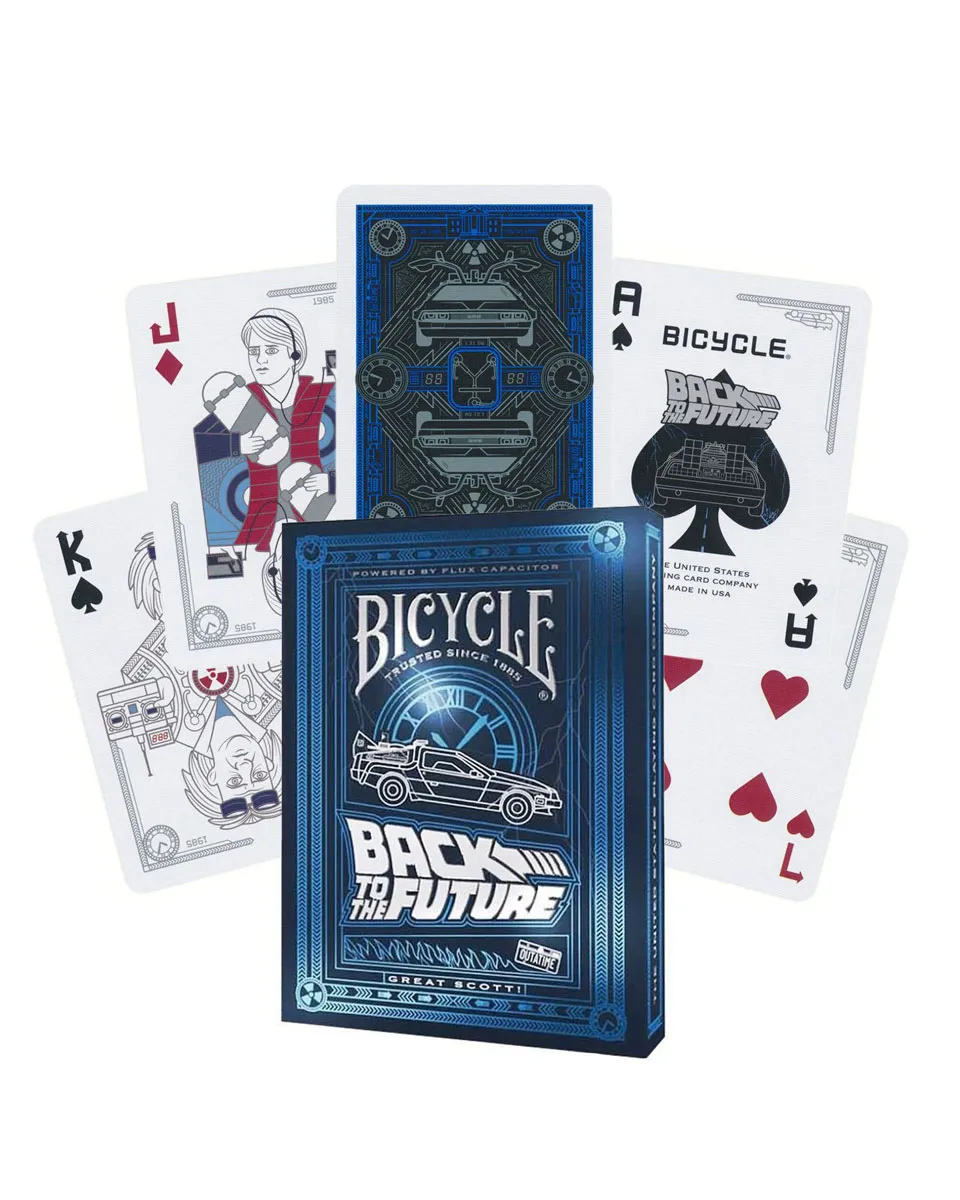 Karte Bicycle - Back to the Future - Playing Cards