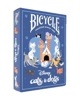 Karte Bicycle Disney - Cats And Dogs - Playing Cards