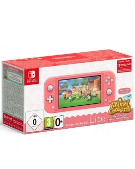 Konzola Nintendo Switch Lite - Coral + Animal Crossing