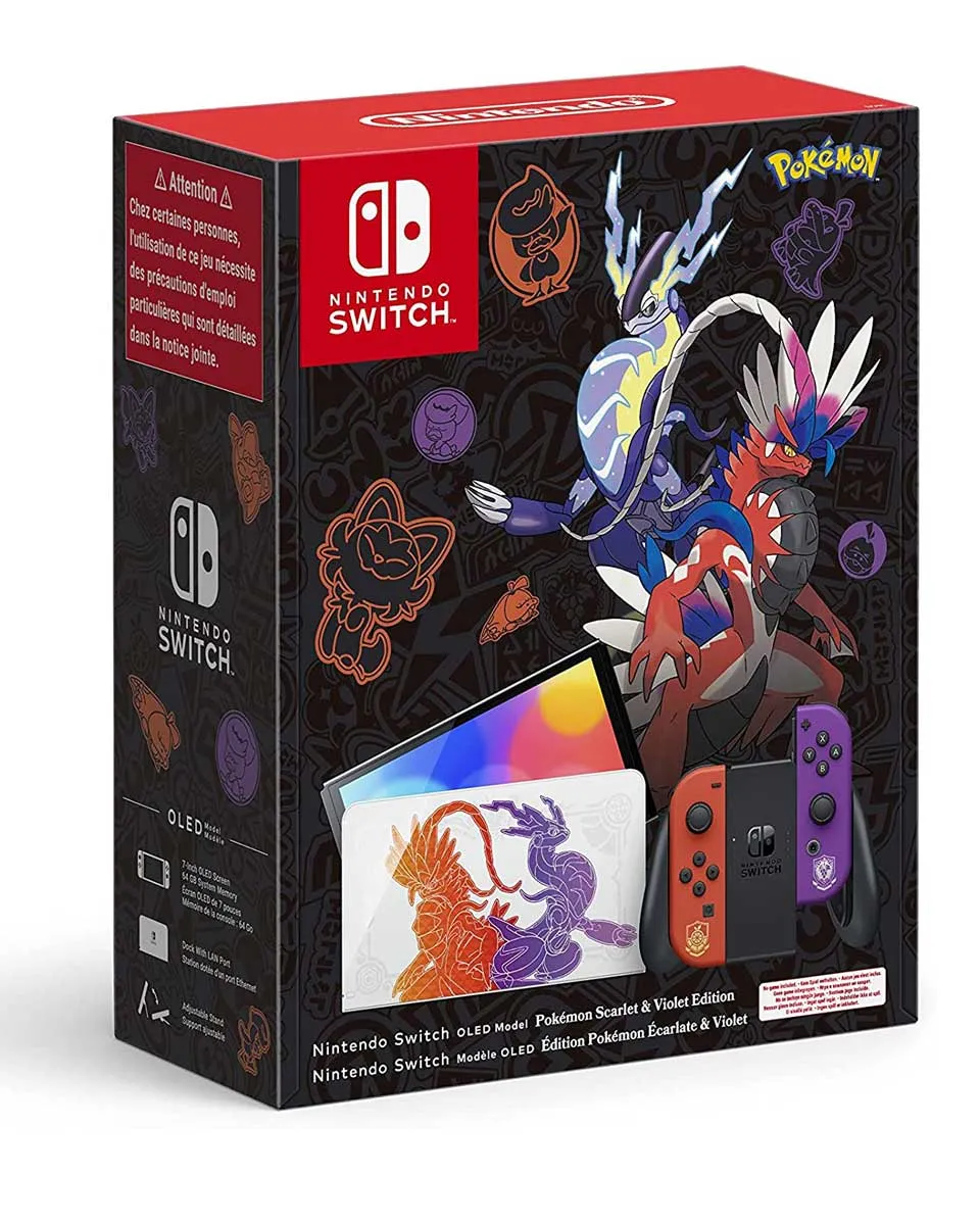 Konzola Nintendo Switch OLED Pokemon Scarlet &amp; Violet Edition