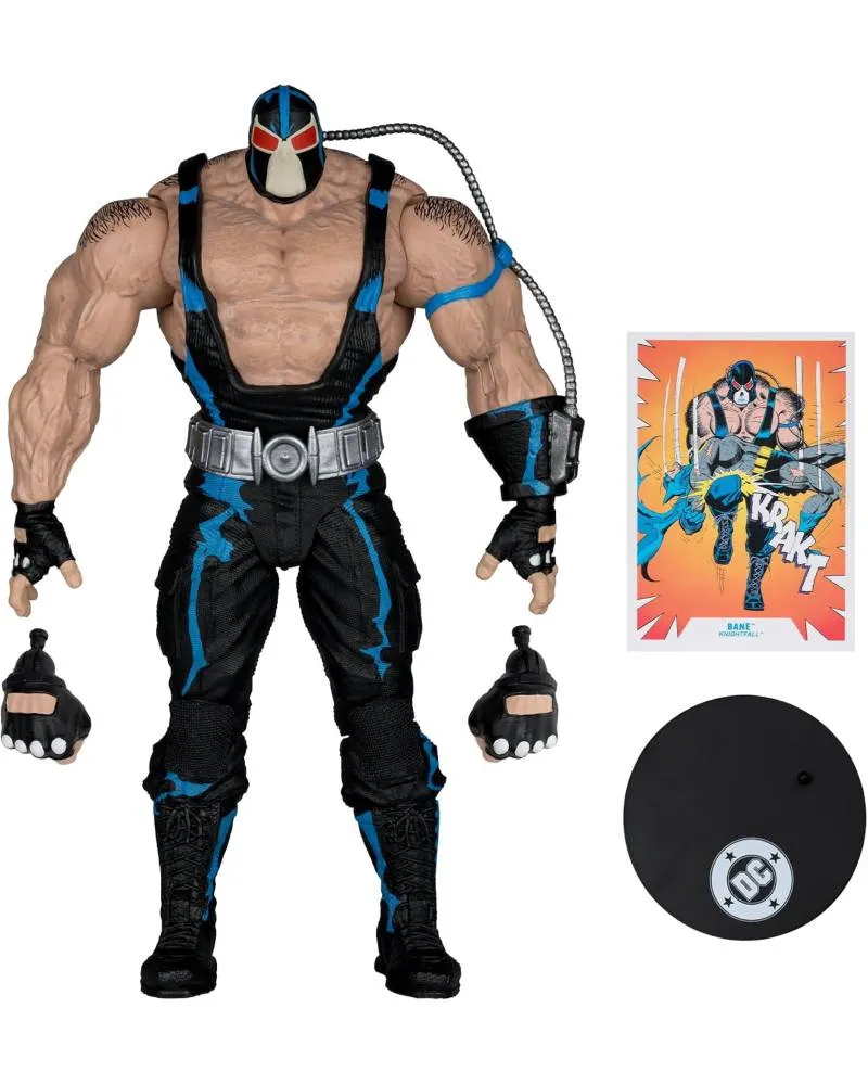 Mega Action Figure DC Multiverse - Bane (Knightfall) (Gold Label)