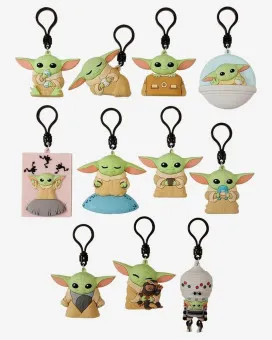 Privezak Monogram - Star Wars - Best Of Grogu - Bag Clips
