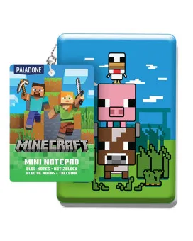 Privezak Paladone - Minecraft - Mini Puffy Notepad Keyring