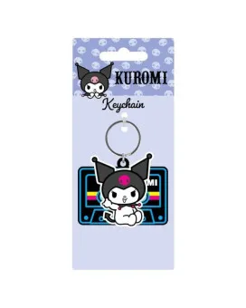 Privezak Pyramid - Kuromi - Spinner Keychain
