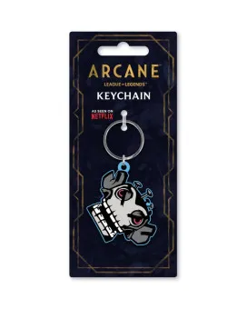 Privezak Pyramid - League Of Legends - Arcane - Rubber Keychain