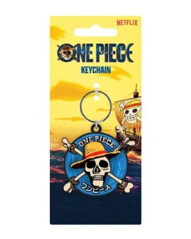 Privezak Pyramid - One Piece - Straw Hat Crew Logo v2