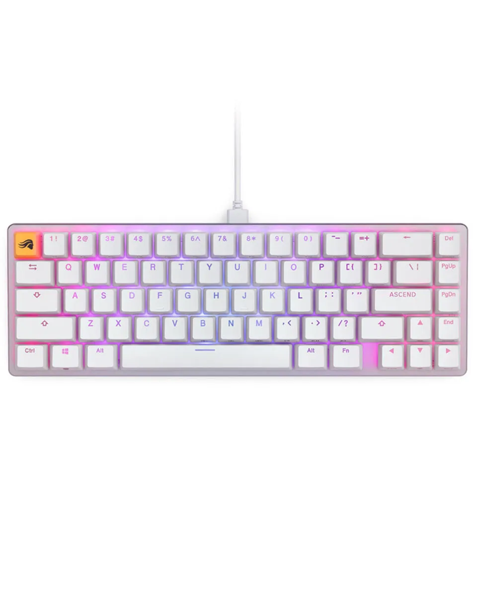 Tastatura Glorious GMMK 2 65% - White Mehanička