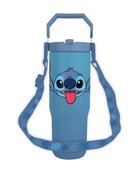 Termos čaša Pyramid - Lilo And Stitch - Stitch Pitcher With Strap