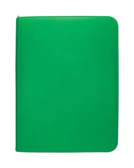 Ultra Pro 9 Pocket Zippered Pro Binder - Green Vivid