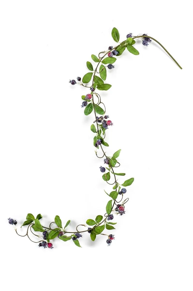 Girlanda Sa Bobicama Žuto - Crvena - 125 cm