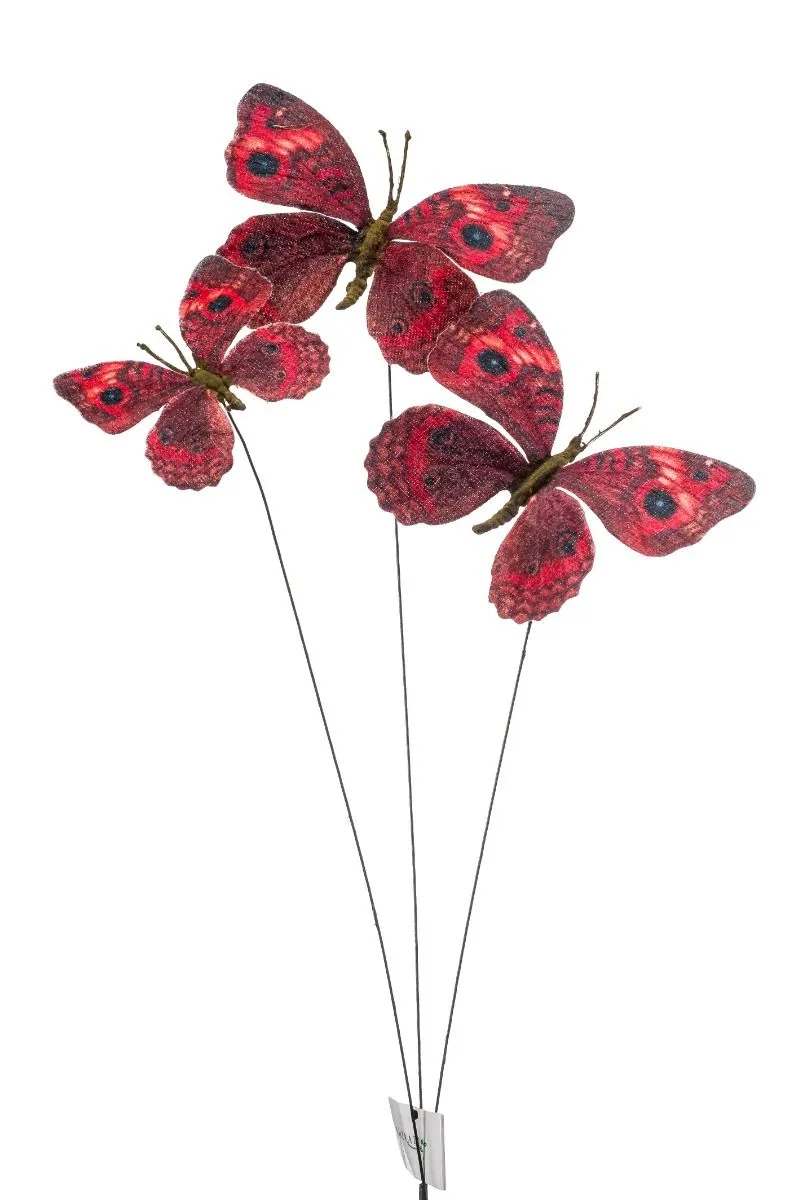 Leptir Crvena - 3 Grane - 60 cm