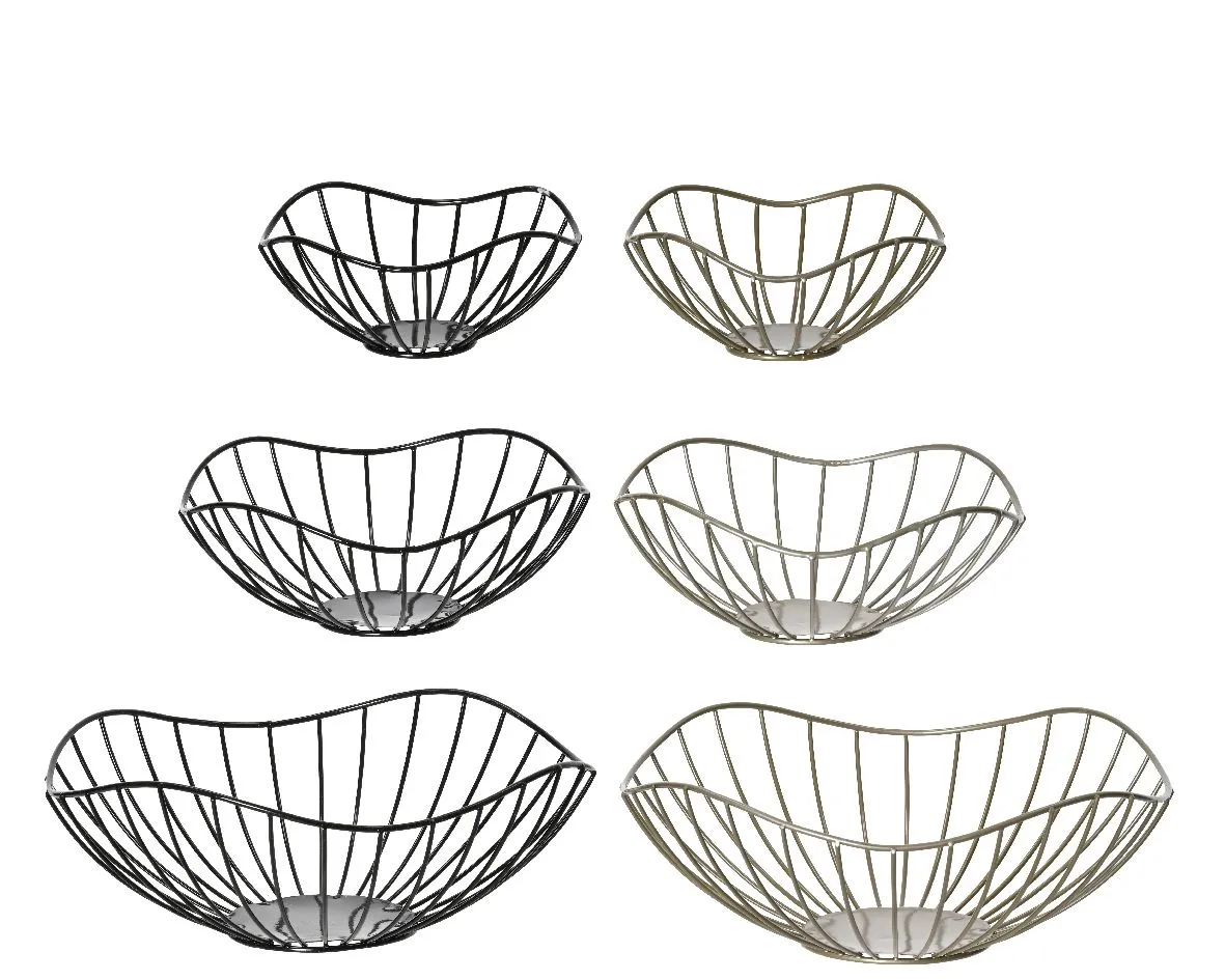 Metalna činija nepravilnog oblika 9 cm
