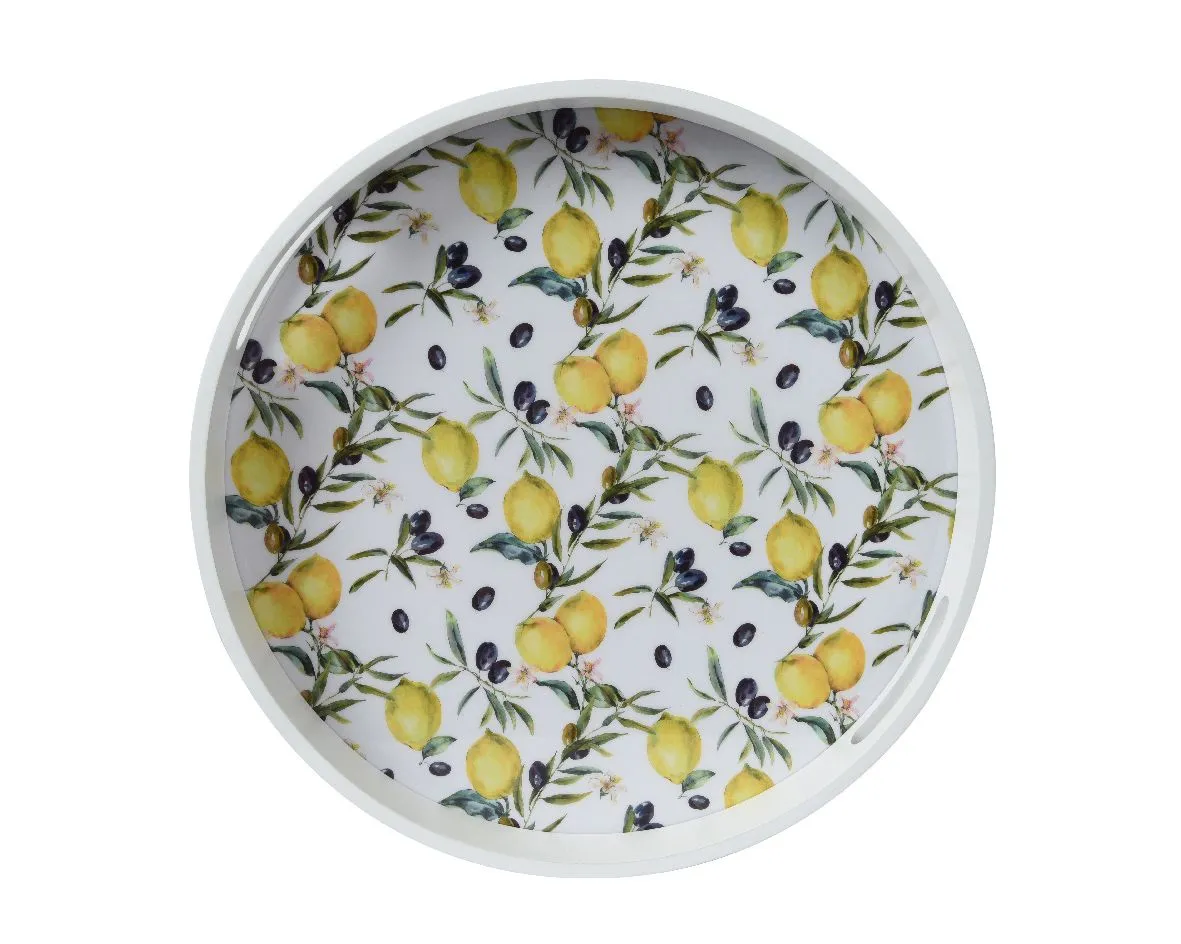 Okrugla tacna - Lemon design