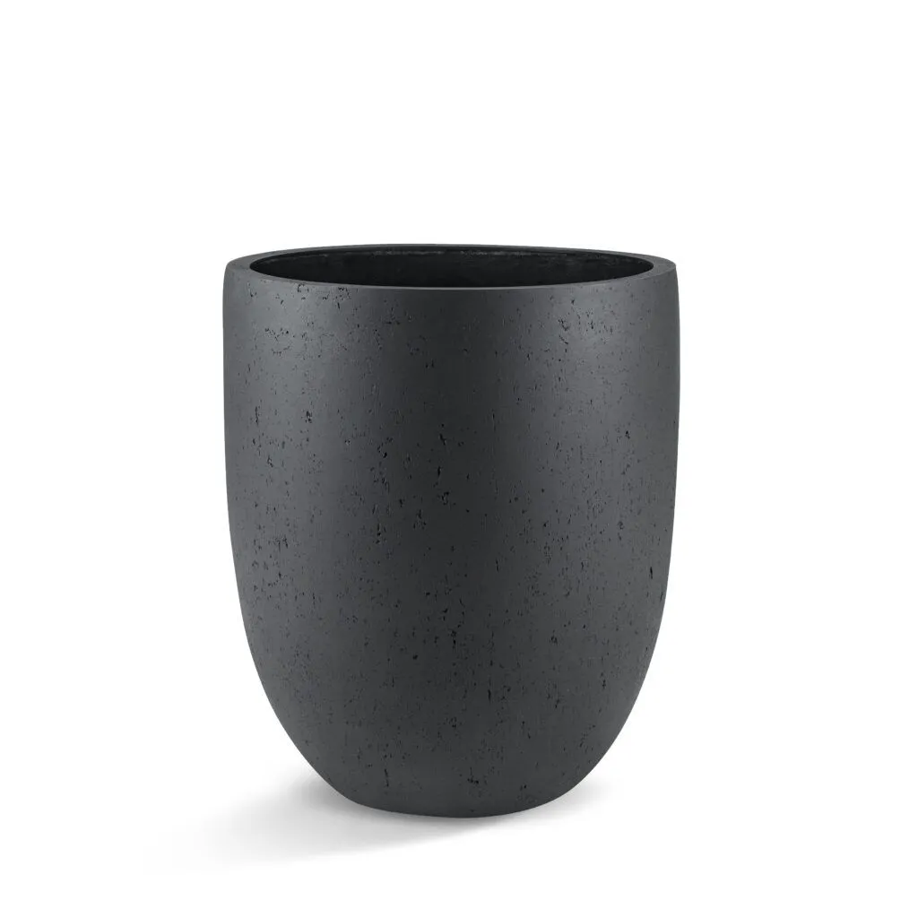 Saksija Grigio Tall Egg Pot 40 (40x47 cm) - Anthracite