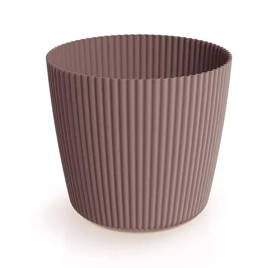 Saksija Milly Okrugla 15X13 cm - Bordo
