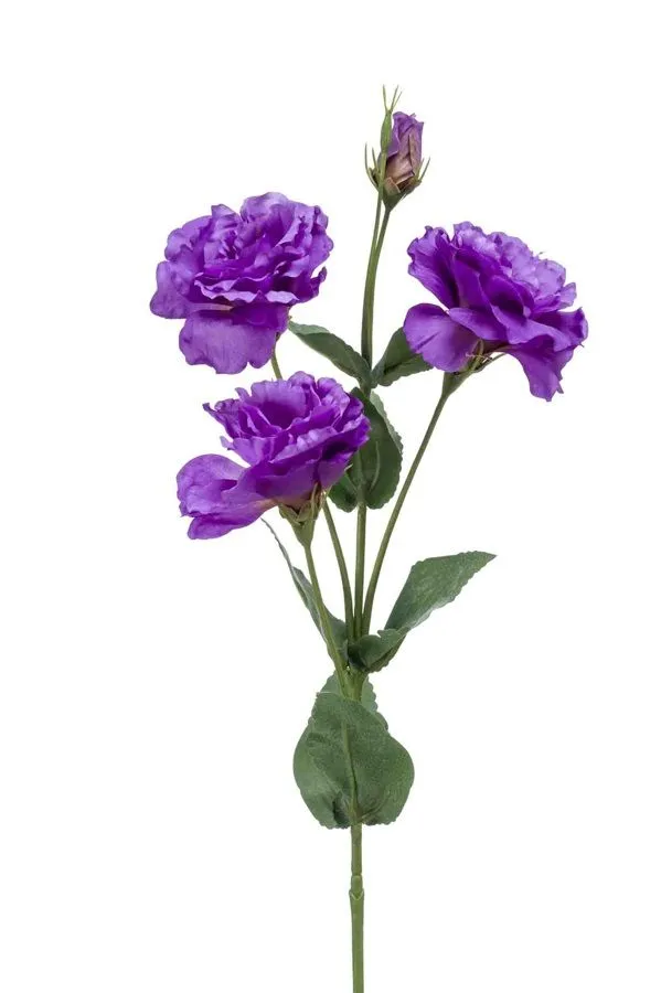 Veštačko Cveće Eustoma Ljubičasta - 68 cm