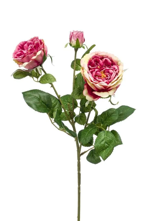 Veštačko Cveće Ruža Ljubičasta - 58 cm 