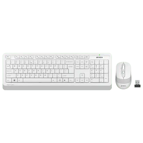 A4 TECH FSTYLER FG1010 US Bela Bežična tastatura i miš