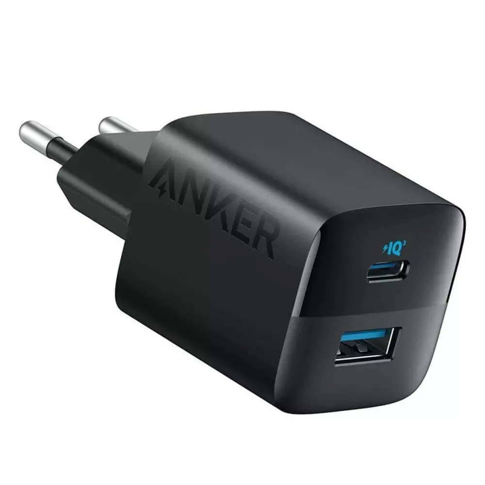 ANKER 323 USB-C/USB-A 33W Black
