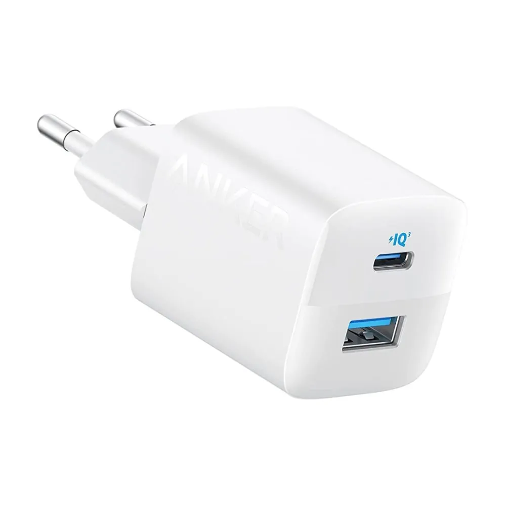 ANKER 323 USB-C/USB-A 33W White