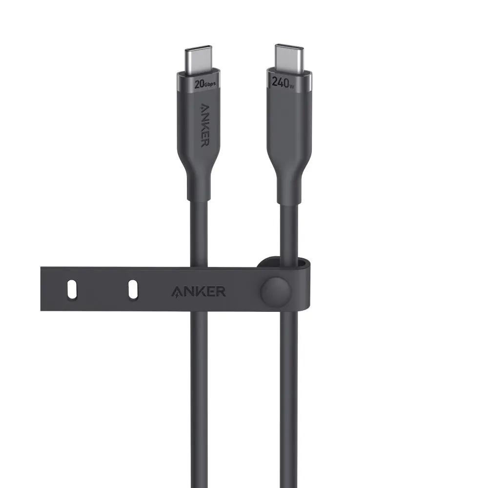 ANKER USB-C 0.9m Black A80N1H11 Kabl