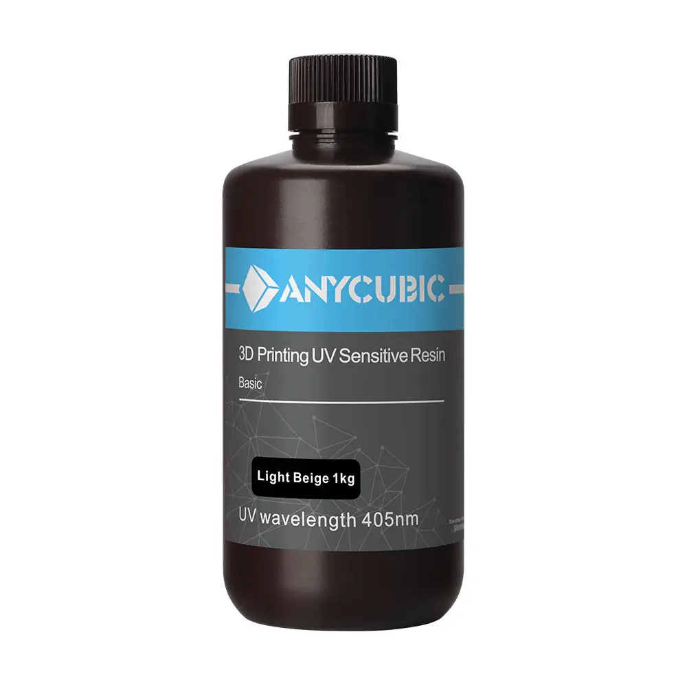 ANYCUBIC Basic Rigid Resin 1KG Light Beige Resin