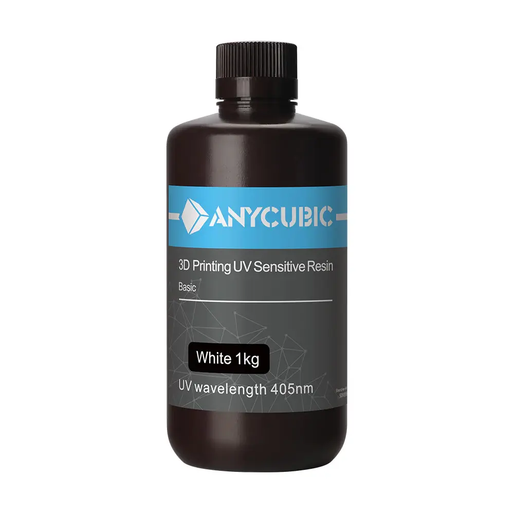 ANYCUBIC Basic Rigid Resin 1KG White Resin