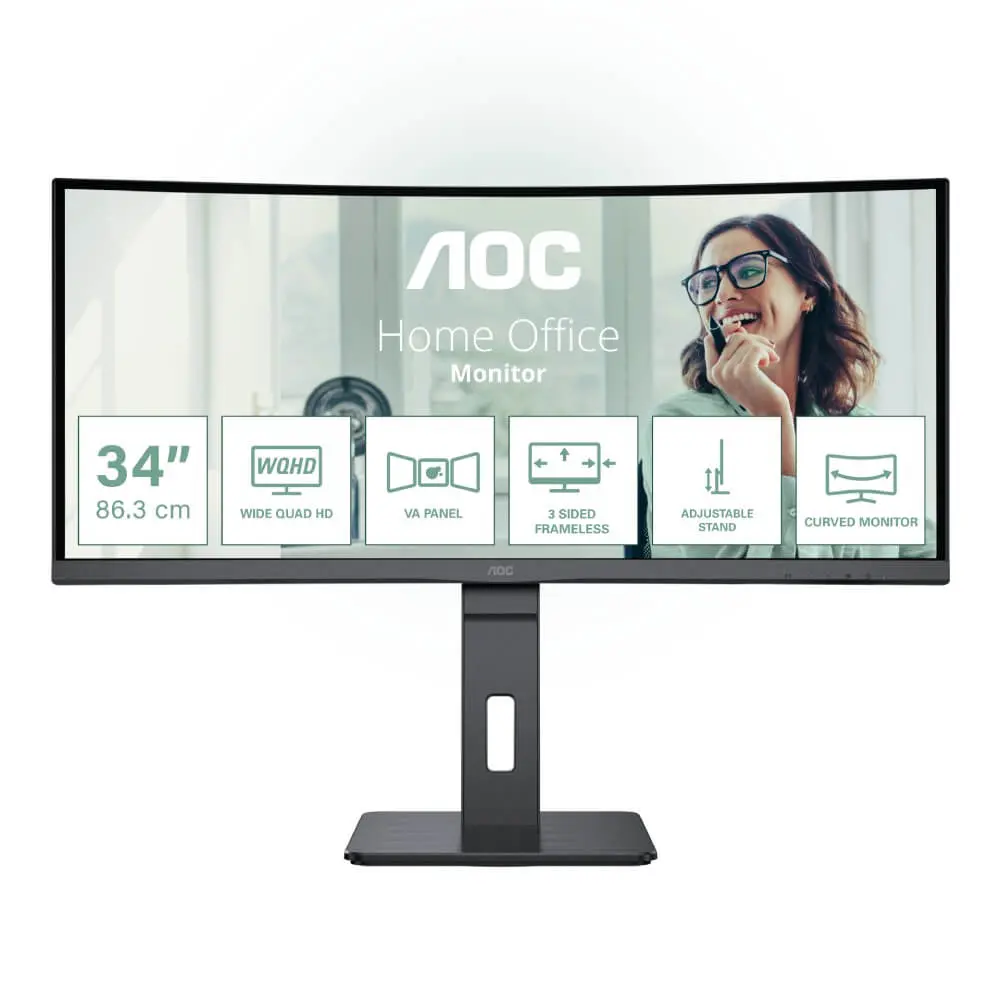 AOC 34" VA CU34P3CV Monitor