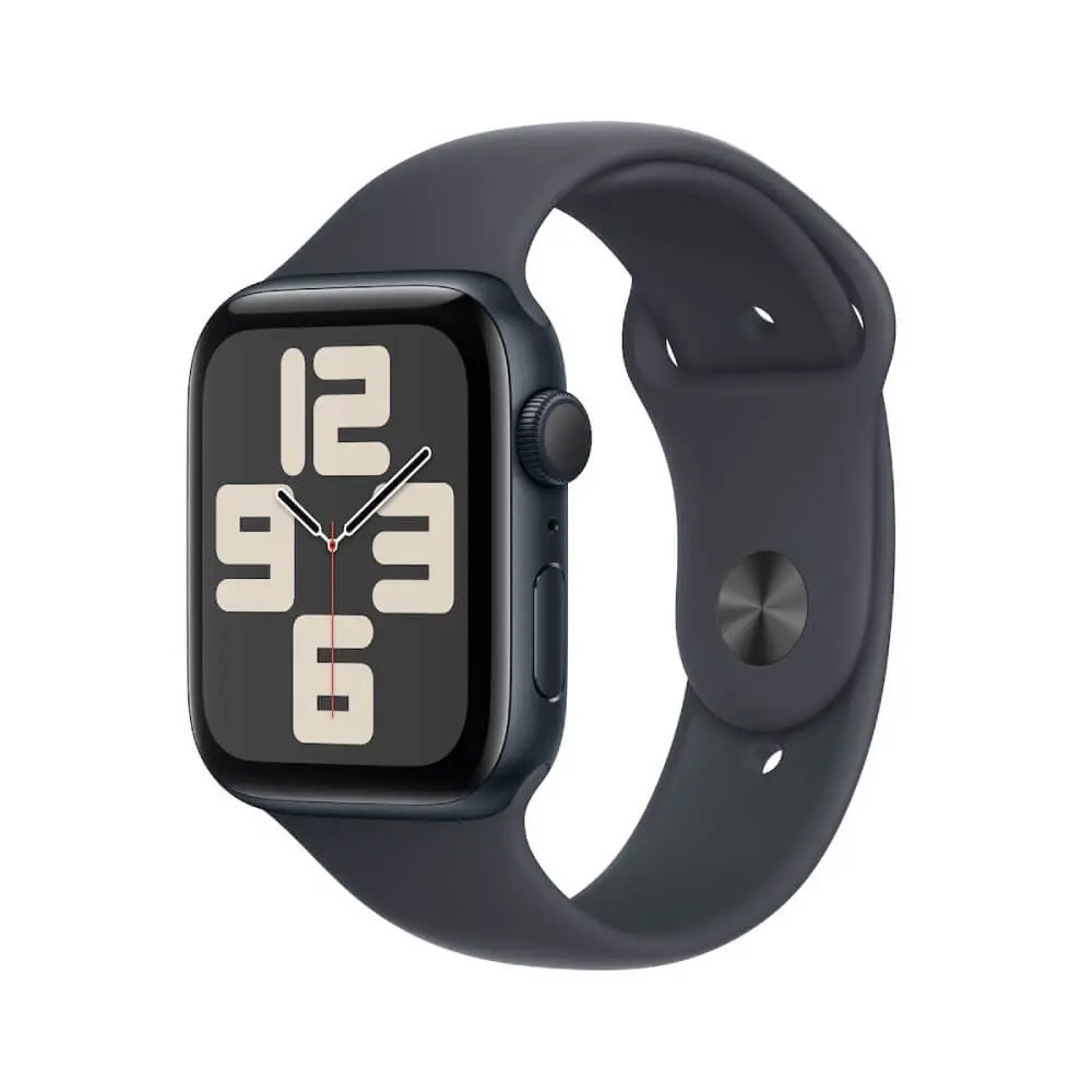 APPLE Watch SE (2024) 44 mm GPS Aluminium Midnight Sport Band S/M MXEJ3QV/A Pametni sat