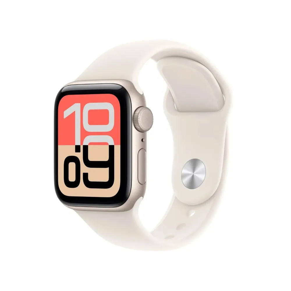 APPLE Watch SE 3 Cellular 40 mm Starlight Aluminium M/L MEP74RK/A