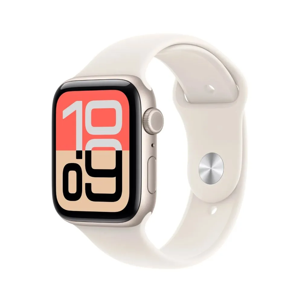 APPLE Watch SE 3 Cellular 44 mm Starlight Aluminium M/L MEPF4RK/A
