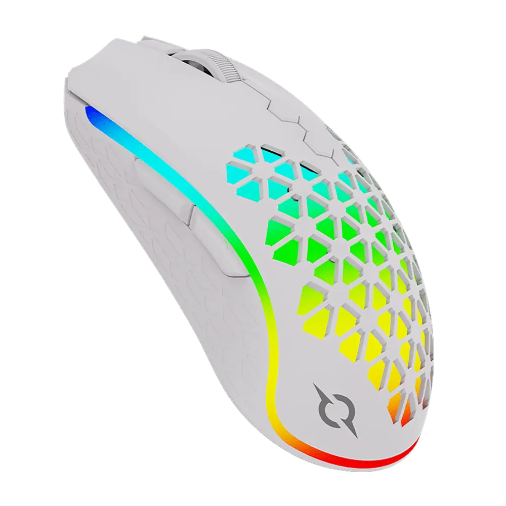 AQIRYS Polaris White Bežični gejmerski miš