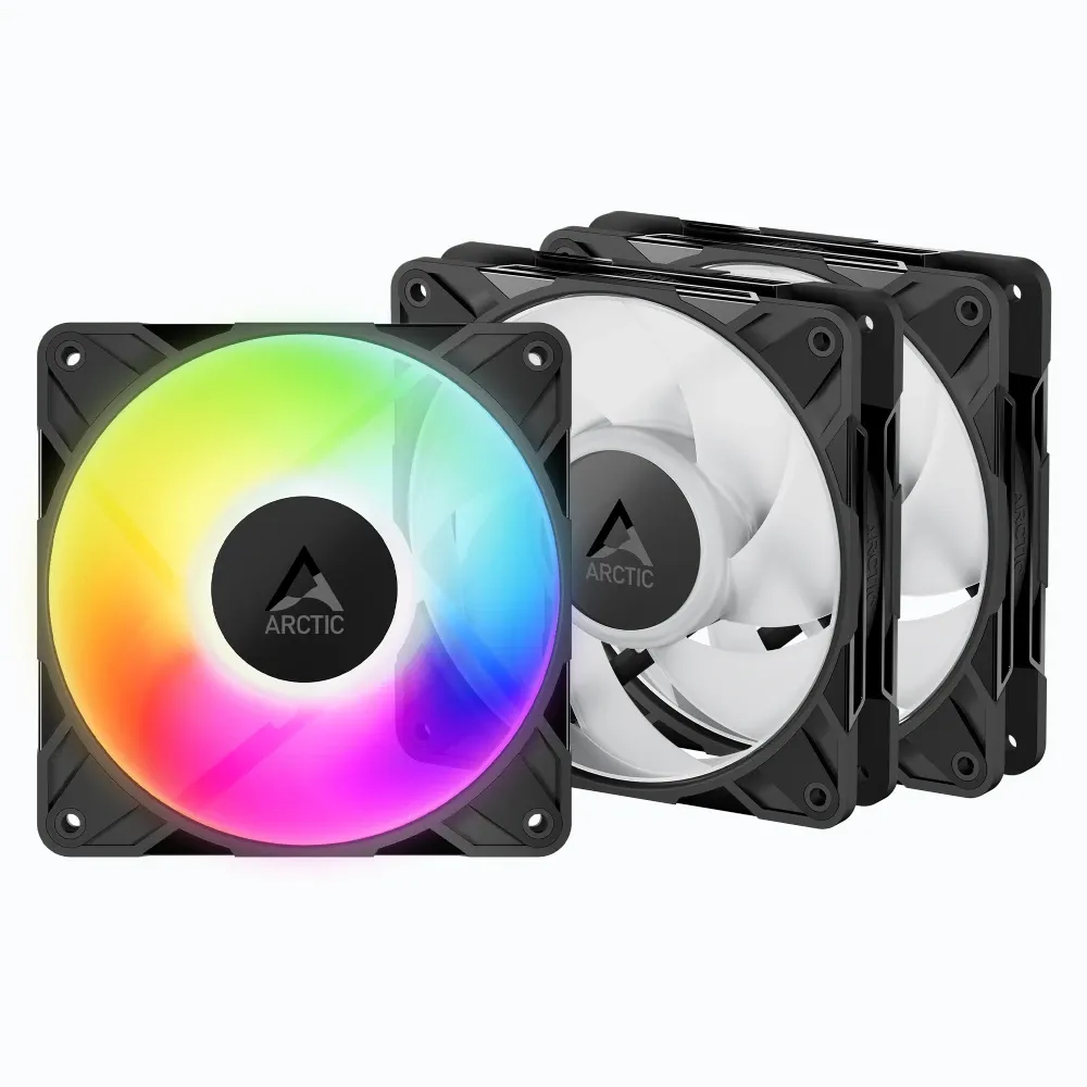 ARCTIC P12 Pro A-RGB LN Black (3u1)