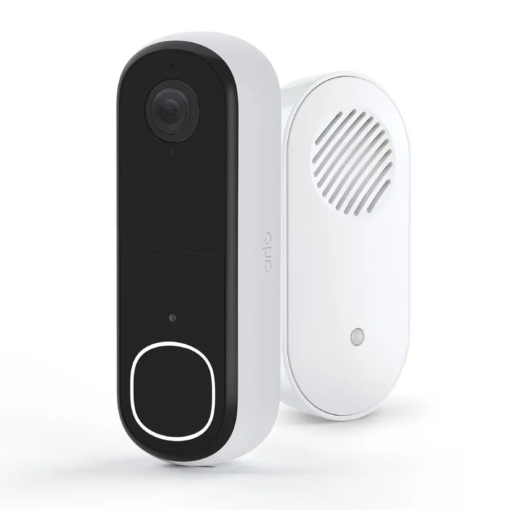 ARLO AVDK4001-100PES Essential (Gen. 2) 2K White Video Doorbell + Chime