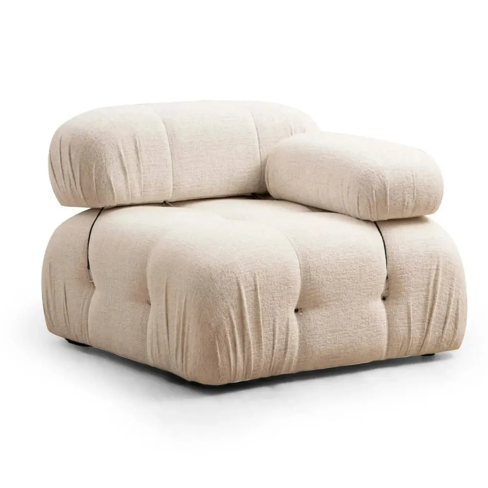 ASIR GROUP Bubble Cream Bouclette Fotelja