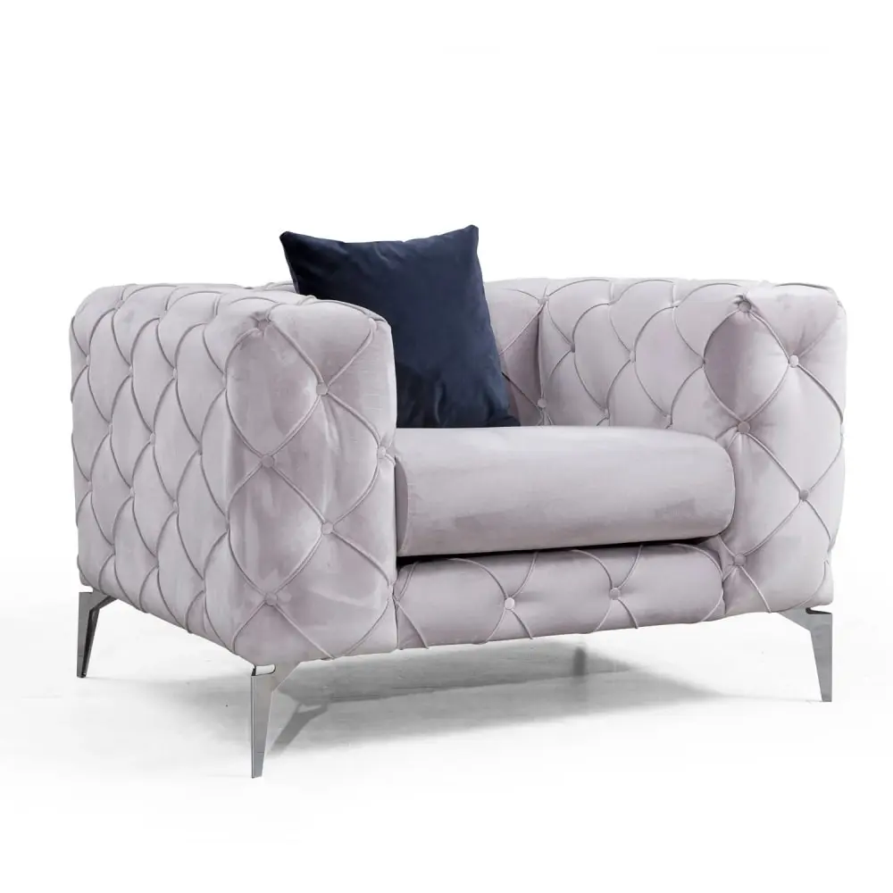 ASIR GROUP Como Light Grey Fotelja