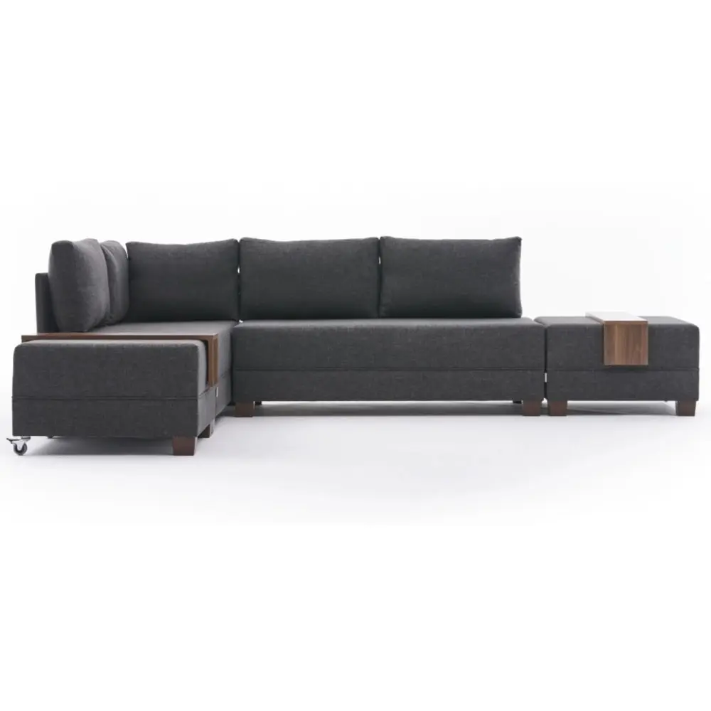 ASIR GROUP Fly Left Anthracite Ugaona garnitura