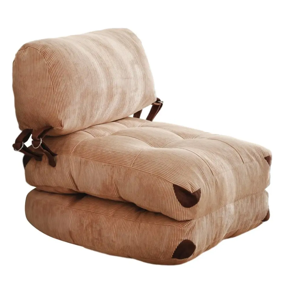 ASIR GROUP Fold Kadife Camel Fotelja