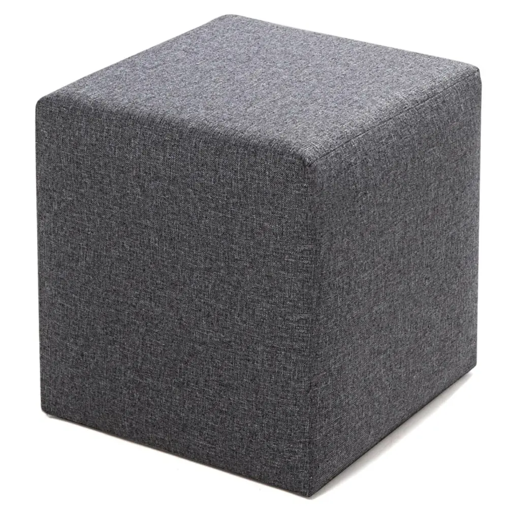 ASIR GROUP Kare Puf Grey Tabure