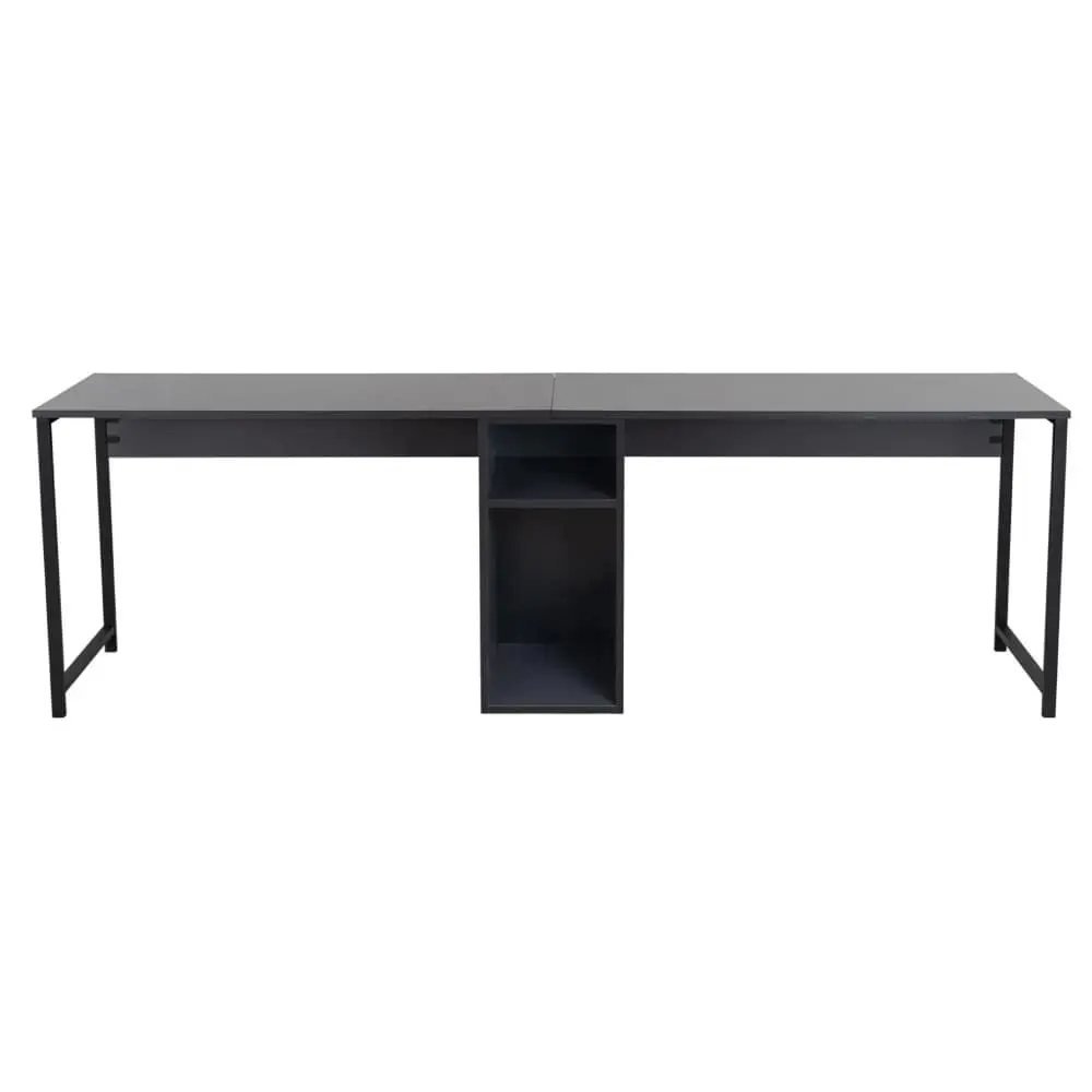 ASIR GROUP Twin Anthracite Black Radni sto