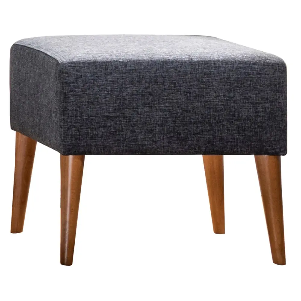 ASIR GROUP Zeni Puf Dark Grey Tabure