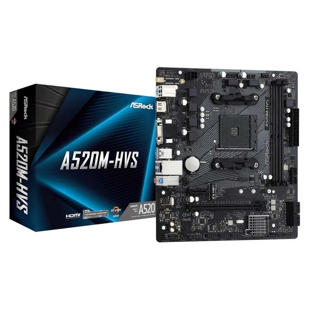 ASRock A520M-HVS Matična ploča