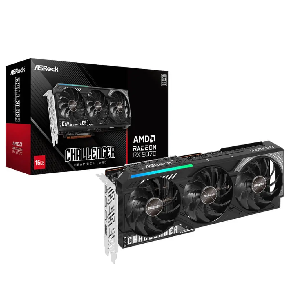 ASROCK AMD Radeon RX 9070 Challenger 16GB GDDR6 256bit RX9070 CL 16G Grafička karta