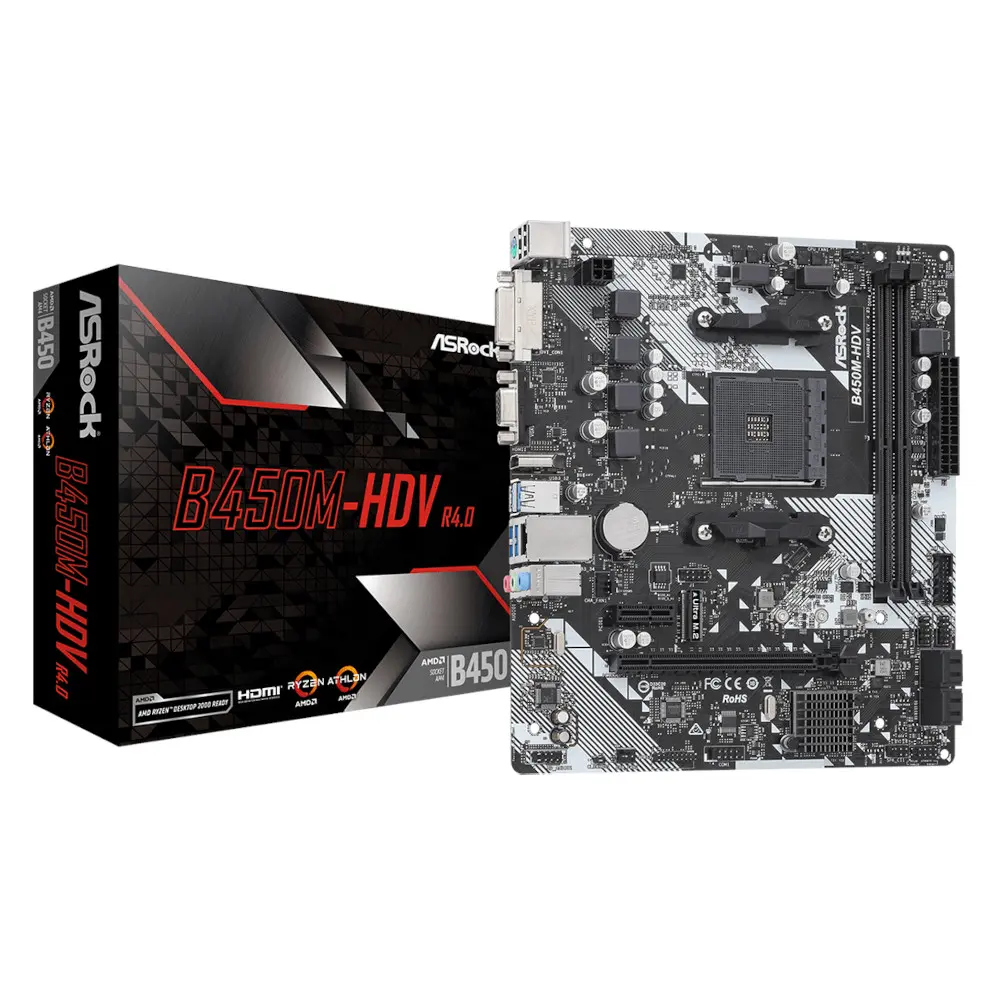 ASRock B450M-HDV R4.0 Matična ploča